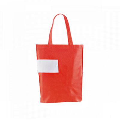 Sac pliable dans une pochette Snap Rouge