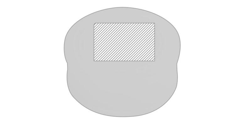 OBG.PUB - Set de Moules 5 Pièces en métal de 11,3 cm Asperg - Marquage Recto Set de Moules 5 Pièces en métal de 11,3 cm Asperg - Marquage Recto