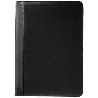 Porte-documents zippé A4 en cuir Harvid Noir