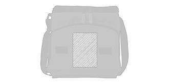 Sac isotherme pliable en polyester Holmos - Marquage Recto