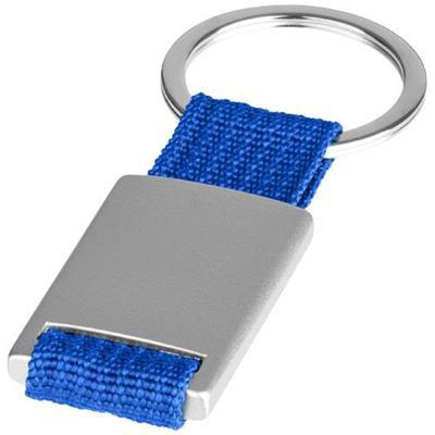 OBG.PUB - Porte-clés réctangulaire en aluminium Avor Bleu Porte-clés réctangulaire en aluminium Avor Bleu