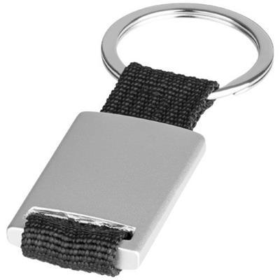 OBG.PUB - Porte-clés réctangulaire en aluminium Avor Noir Porte-clés réctangulaire en aluminium Avor Noir