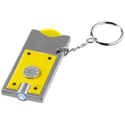 OBG.PUB - Porte-clés LED et porte-jeton en ABS Allergo Jaune Porte-clés LED et porte-jeton en ABS Allergo Jaune