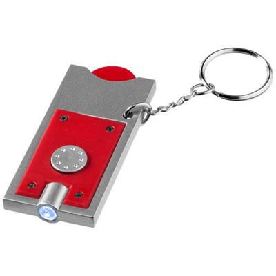 OBG.PUB - Porte-clés LED et porte-jeton en ABS Allergo Rouge Porte-clés LED et porte-jeton en ABS Allergo Rouge