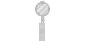 Boucle extensible de haute qualité en ABS Lecco - Marquage Recto