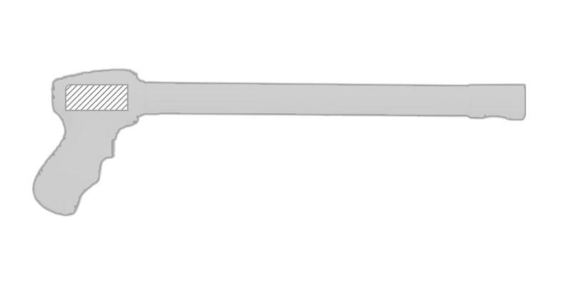 OBG.PUB - Pistolet à Eau durable en ABS Yomik - Marquage Recto Pistolet à Eau durable en ABS Yomik - Marquage Recto