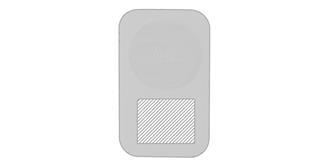 Chargeur de la gamme éco-friendly en ABS Codex - Marquage Recto