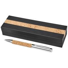 OBG PUB - Stylo bille liège avec un coffret-cadeau Cortegnas