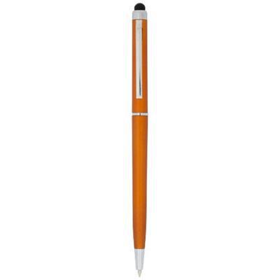 Stylo bille avec stylet et mécanisme twist Valar Orange