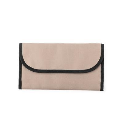 Porte-documents voyage en polyester 300D Daskar Beige