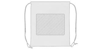 Sac à dos à bande de sécurité Reflecto - Marquage Verso