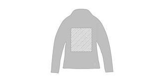 Veste micro-polaire full zip femme Brossis - Marquage Verso