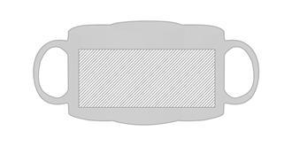 Tasse en céramique pour marquage sublimation Talbe - Marquage autour