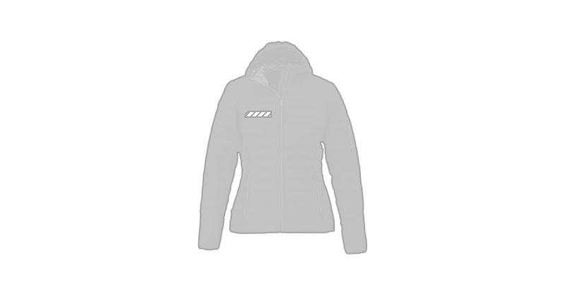 OBG.PUB - Doudoune homme avec serrage réglable Silverst - Marquage poitrine gauche Doudoune homme avec serrage réglable Silverst - Marquage poitrine gauche