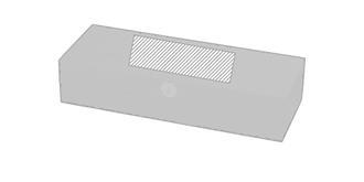 Stylo roller discret en acier Harans - Marquage sur la boîte