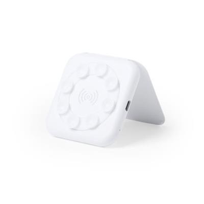 Chargeur sans fil en plastique Seekrol Blanc