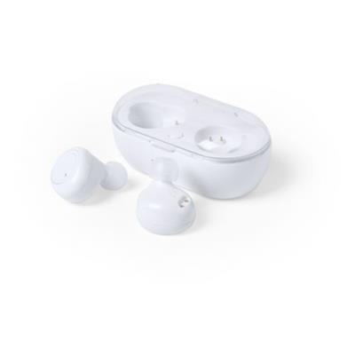 OBG.PUB - Écouteurs Bluetooth 5.0 en plastique Merkur Écouteurs Bluetooth 5.0 en plastique Merkur