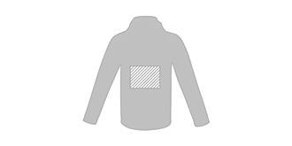 Veste softshell pour homme trimatière Langeley - Marquage Verso