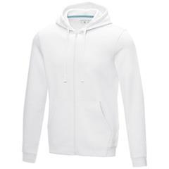 OBG PUB - Sweat full zip à capuche recyclé GRS homme Rusty