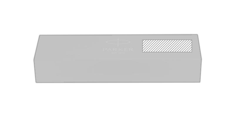 OBG.PUB - Stylo à bille taille moyenne en métal Pakims - Marquage sur la boîte Stylo à bille taille moyenne en métal Pakims - Marquage sur la boîte