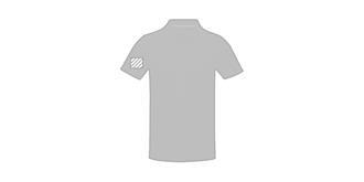 Polo manches courtes pour homme en coton Bigo - Marquage manche droite