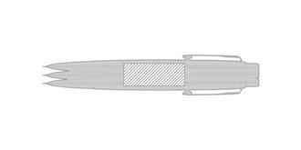 Porte-mines avec gomme intégrée Jyties - Marquage autour