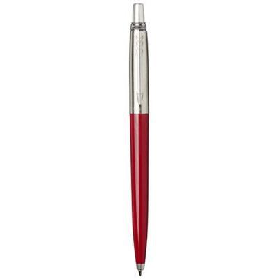 OBG.PUB - Stylo à bille de marque Parker en acier inox Sulay Rouge Stylo à bille de marque Parker en acier inox Sulay Rouge