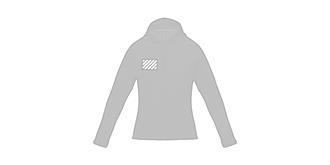 Veste pour femme en polyester recyclée Coltano - Marquage poitrine droite