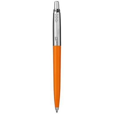 Stylo à bille en mélange de plastique et acier Fly Orange