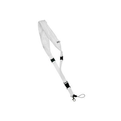 OBG.PUB - Lanyard classique en nylon avec capuche Hoodie Blanc Lanyard classique en nylon avec capuche Hoodie Blanc