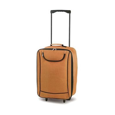 Trolley Pliable en Polyester avec pieds dure Socce Orange