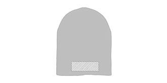 Bonnet élastique doux et chaud en coton Jove - Impression Bas