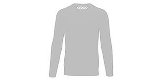 Pull à col ras du cou pour homme Merrito - Impression Haut