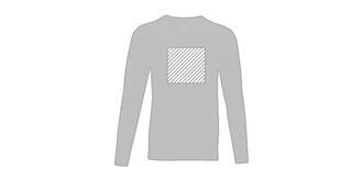 Pull col en V pour homme en nylon Stantoni - Marquage Recto