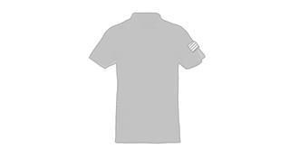 Polo à manches courtes pour homme Berros - Marquage manche droite