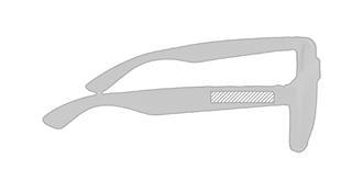 Lunettes de soleil pour enfant Sivra - Marquage branche droite