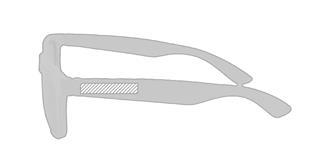 Lunettes de soleil pour enfant Sivra - Marquage branche gauche