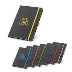 OBG PUB - Carnet A5 en PU avec élastique et stylo Max