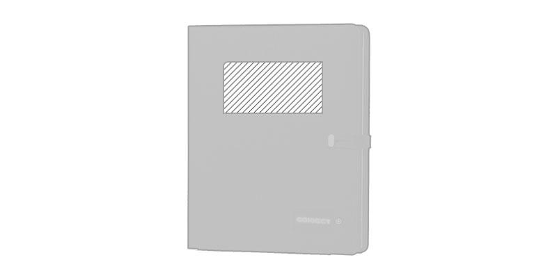 OBG.PUB - Porte-Documents avec power-bank Draysoon - Marquage Recto Porte-Documents avec power-bank Draysoon - Marquage Recto