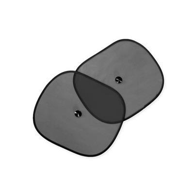 OBG.PUB - Ensemble de 2 pare-soleils en polyester Vents Noir Ensemble de 2 pare-soleils en polyester Vents Noir