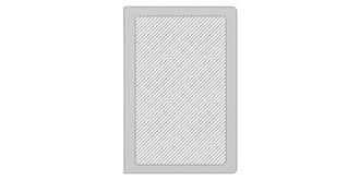 Carnet A5 avec couverture en carton Roycla - Marquage Verso