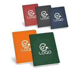 Carnet De Notes A5 Rechargeable En Cuir Vintage - Papier Recyclé Vierge, Design Bleu