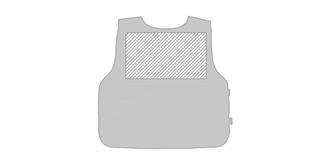 Gilet de sécurité enfant en polyester Vezzula - Marquage Verso