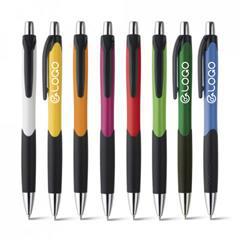 OBG PUB - Stylo en plastique bicolore Caribon