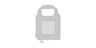 Sac pliable en polyester 190T avec cordon Daysfun - Marquage Recto