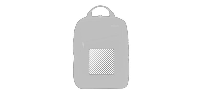 OBG.PUB - Sac à dos zippé polyester 1680D résistant Bosman - Impression Poche Sac à dos zippé polyester 1680D résistant Bosman - Impression Poche