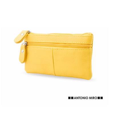 Porte-monnaie de haute qualité en similicuir Fermi Jaune