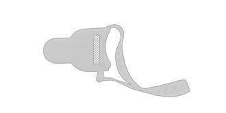 Mètre ruban rétractable en PVC Silua - Marquage Recto