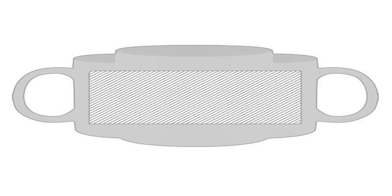 OBG.PUB - Tasse en céramique de couleur blanc Loomta - Marquage autour Tasse en céramique de couleur blanc Loomta - Marquage autour