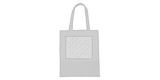 Sac de Shopping en coton et Liège naturel Jyser - Marquage Recto